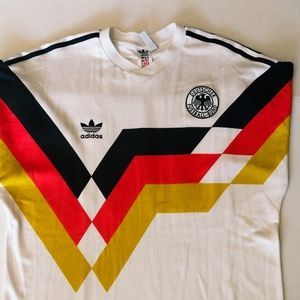 1990 Germany World Cup Jersey (Adidas2018)